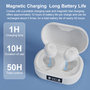 The TS511 Plus digital hearing aid features a 16-channel noise-canceling digital display, connects to a mobile app, and integrates an amplifier, making it suitable for middle-aged and elderly users.