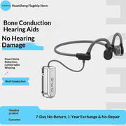 HA32 bone conduction headphones sound amplifier, specially designed for elderly people with hearing loss or hearing impairment.