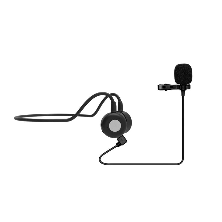 HA15 bone conduction hearing aid headphones, non-in-ear, wireless Bluetooth headphones for elderly people with hearing loss.