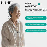 HA32 bone conduction headphones sound amplifier, specially designed for elderly people with hearing loss or hearing impairment.